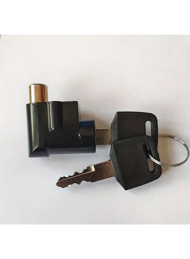 Heavy Duty Anti Theft Electric Bike Battery Box Lock 1 Set Keyless Entry For Scooters - Image 4
